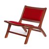 Sitial Latam Home Hannover PU 1 Cuerpo Rojo