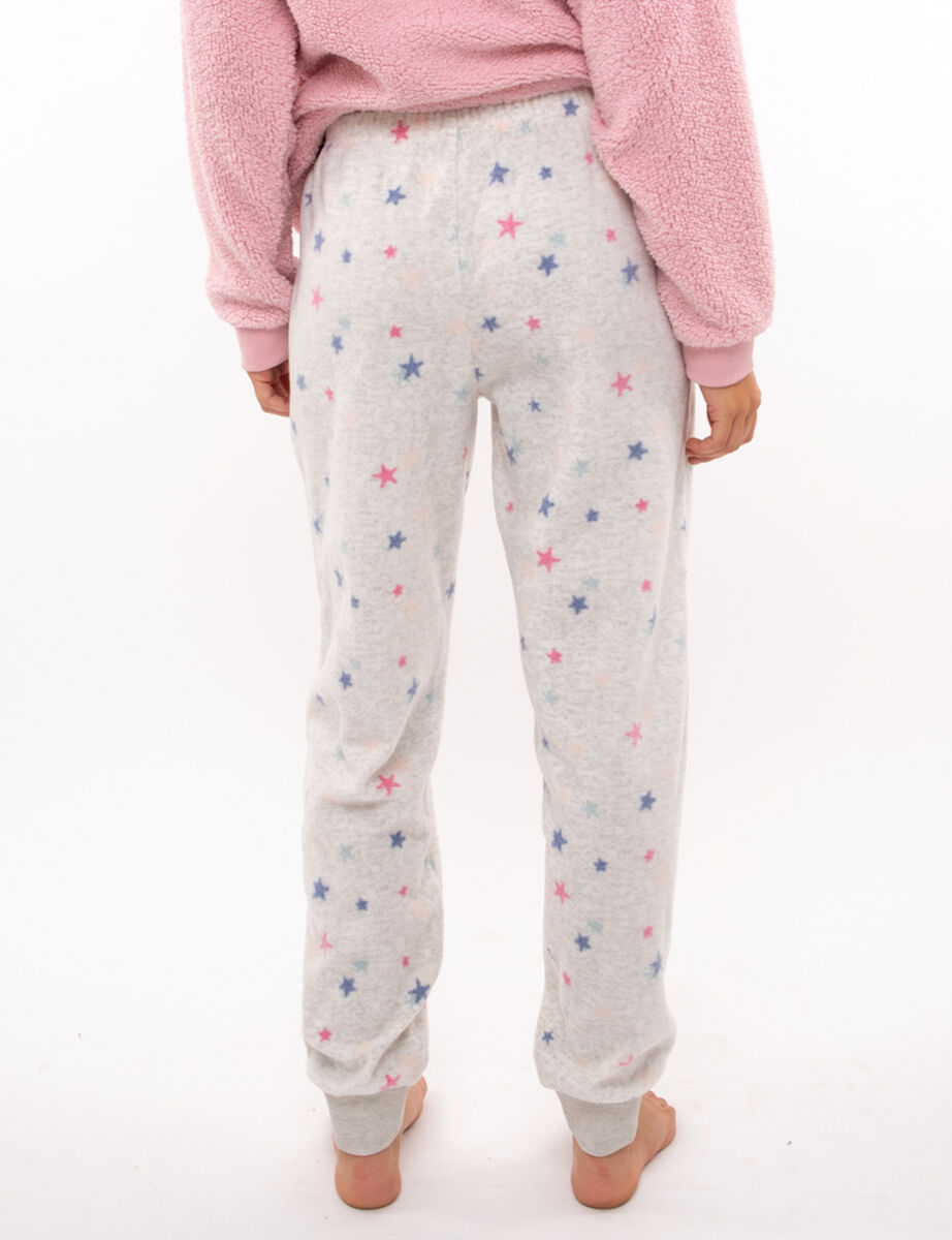 Pantalón de Pijama Polar Mujer Icono