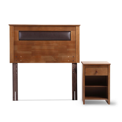 Imagen 1 del producto Respaldo 1,5 Plazas + Velador Rosen Ferrara