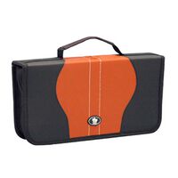 Porta CD Vinílico Vgo 48 Cds Naranja