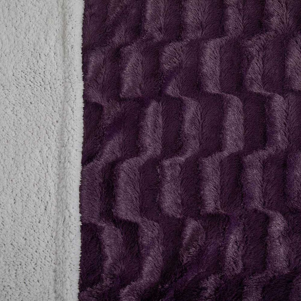 Frazada Poliéster Doral King Deluxe Morado