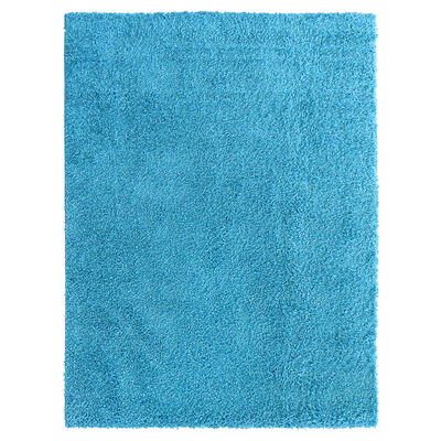 Alfombra Shaggy lisa 150x200 cm