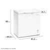 Freezer Horizontal Fensa Z200D 198 lts
