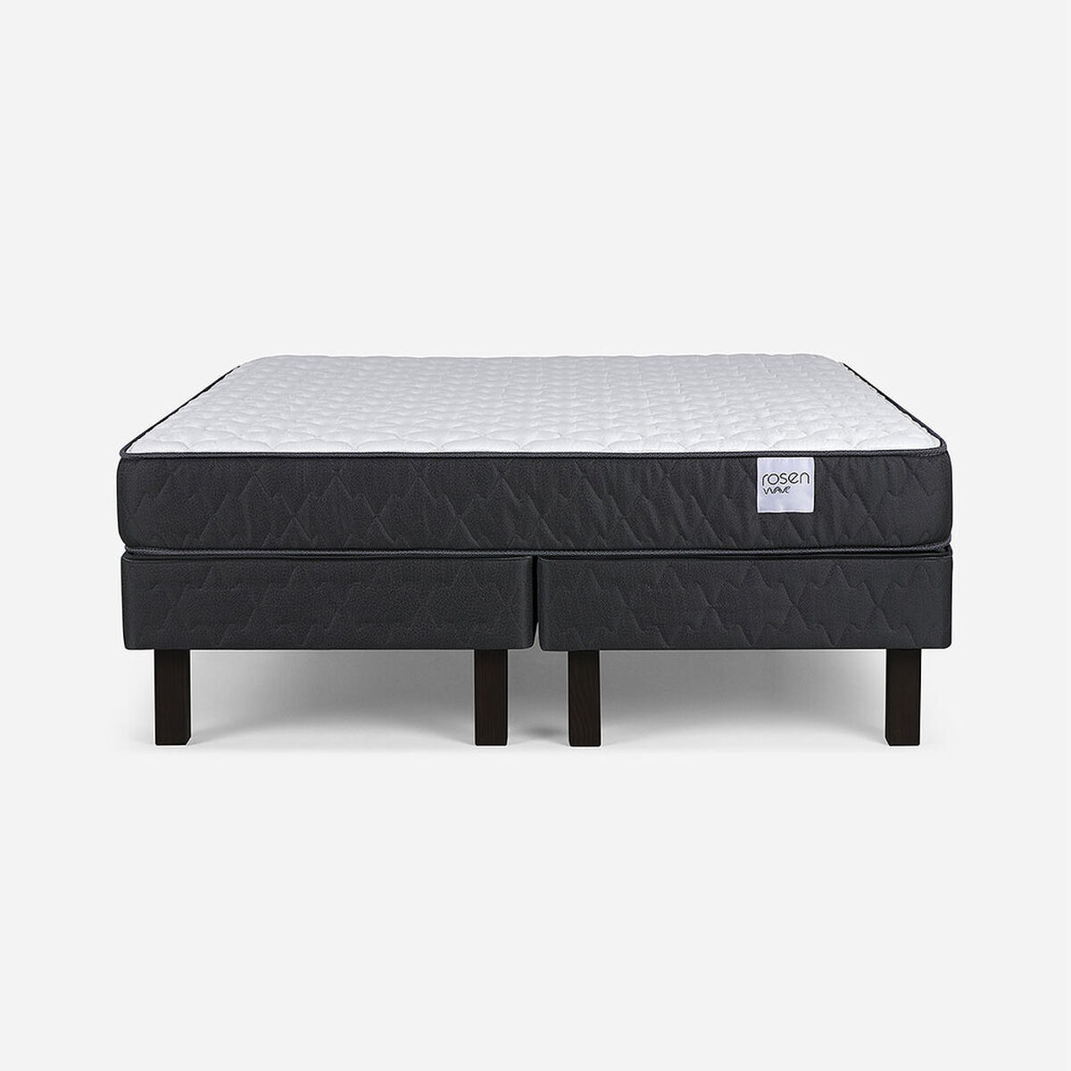 Cama Europea Rosen 2 Plazas Wave
