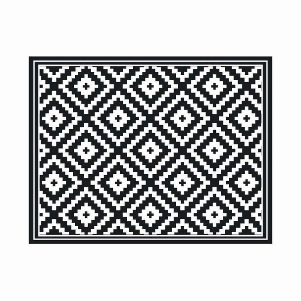 Alfombra Davanti Rombos Black 140 x180 Rombos Black