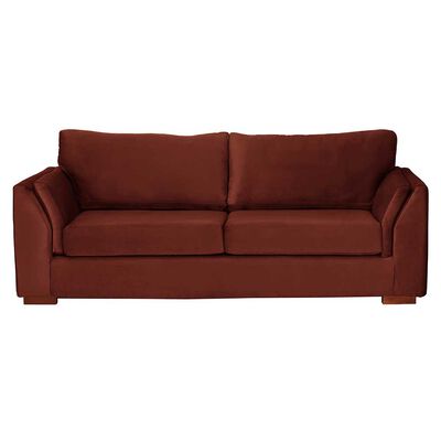 Sofá Cama Latam Home Milan 3 Cuerpos Chocolate