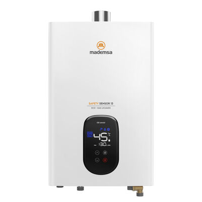Calefont Gas Licuado Mademsa Safety Sensor 13 Eco GL 13 lts.