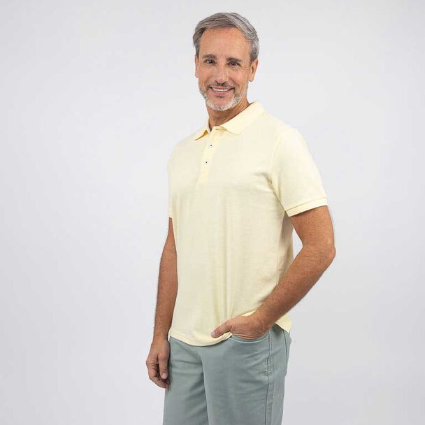 Polera Piqué Manga Corta Hombre Portman Club