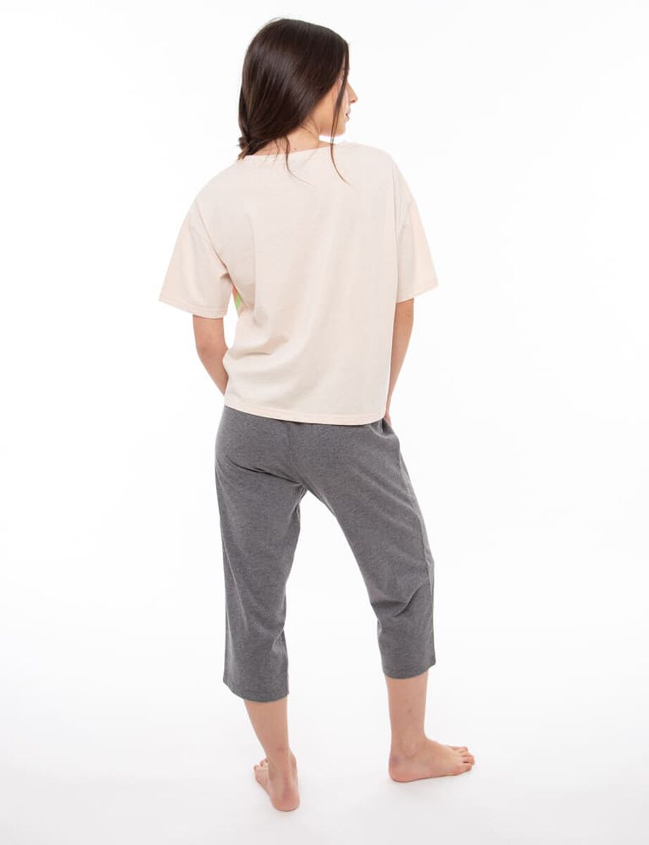 Pijama de Algodón Manga Corta Mujer Baby Yoda
