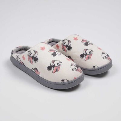Imagen 2 del producto Pantufla Mujer Minnie Ecru
