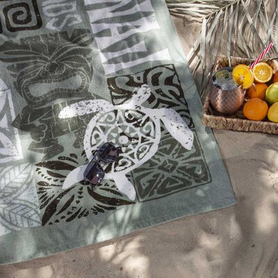 Toalla de Playa Velour Casanova Hawaii 75 x 150 cm