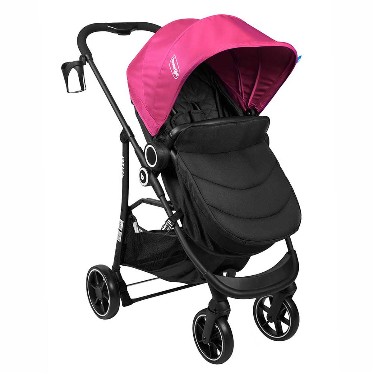 Coche Travel System Isofix Oregon Fucsia Bebeglo