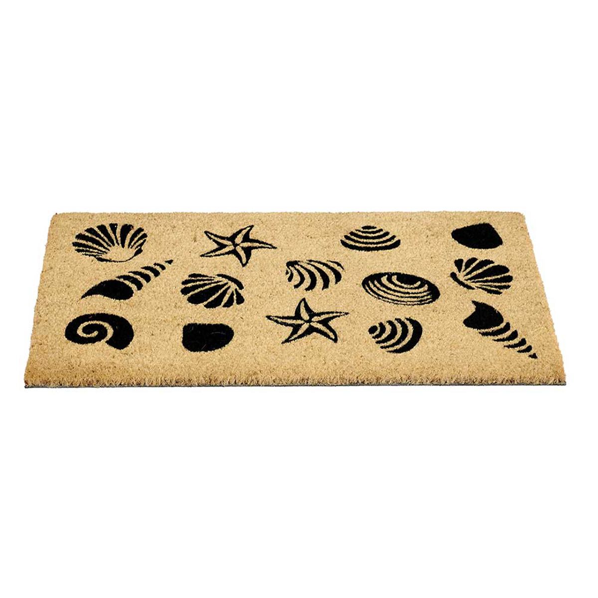 Limpiapiés Idetex Coco Shells 45 x 75 cm Café