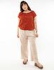 Pantalón Lino Recto Mujer Extralindas