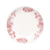 Set Platos Pan Doral Flor 4 Piezas Cherry