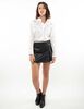 Falda Mini Ecocuero Mujer Zibel