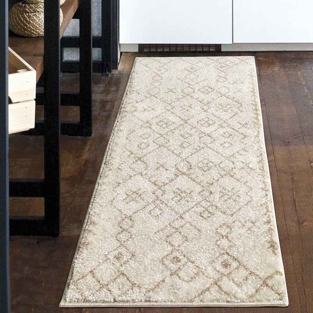 Bajada de Cama Modalfo Florida Beige 50 x 120 cm