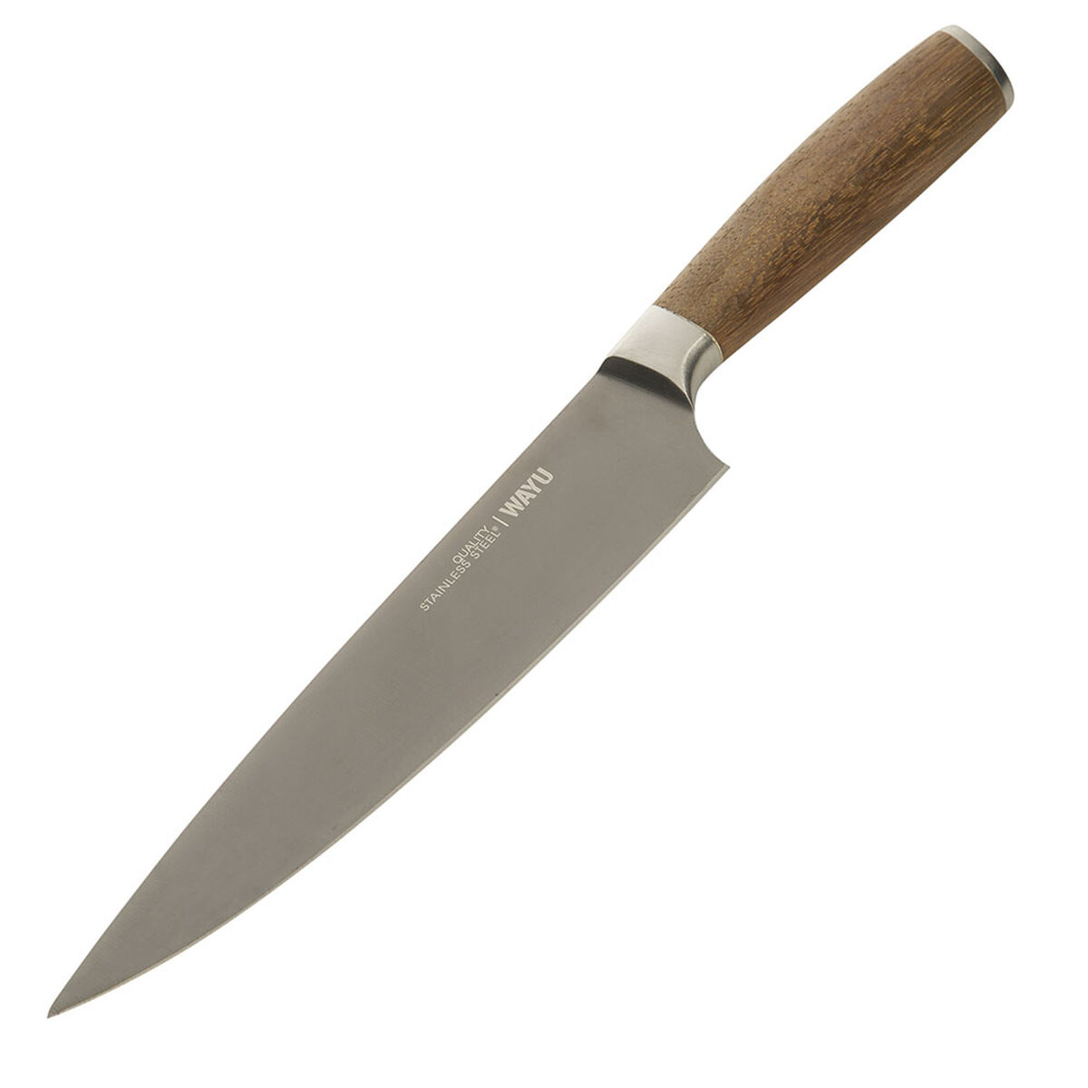 Set Parrillero Wayu Delantal + Guante Pro + Plato de Madera + Cuchillo Chef + Mix de Sales + Caja Fósforos