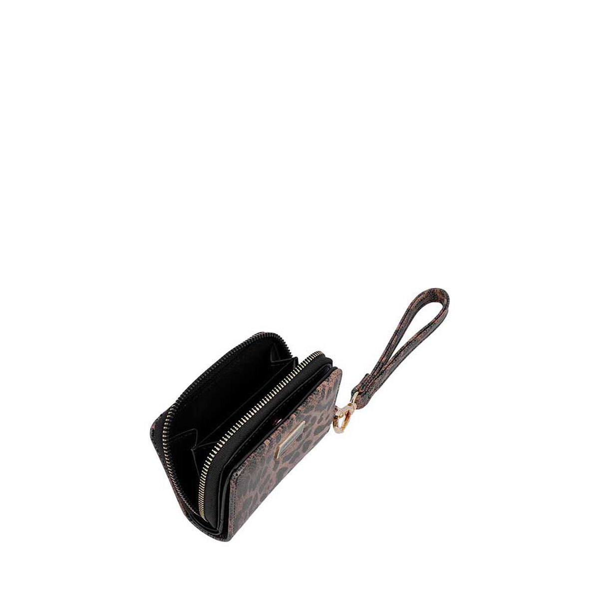 Billetera de Mujer Secret Floriana SC7 Peque&ntilde;a Leopardo