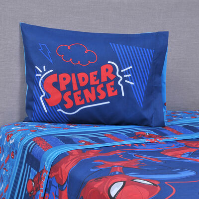Juego de sábanas Disney 1,5 Plazas Spiderman-City