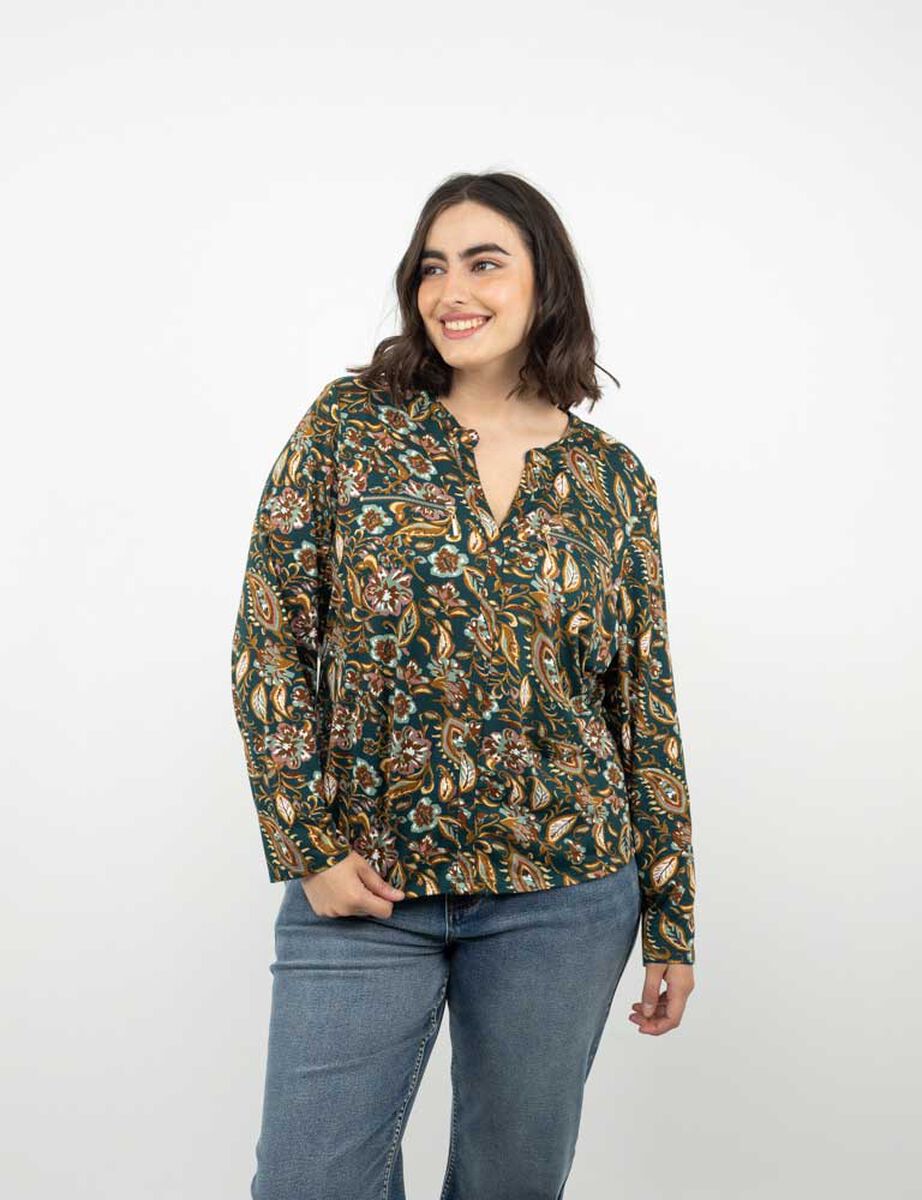 Polera Manga Larga Mujer Extralindas