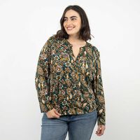 Polera Manga Larga Mujer Extralindas Verde