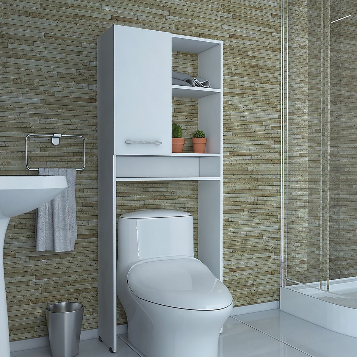Mueble Ahorrador de Espacio TuHome Bath 26