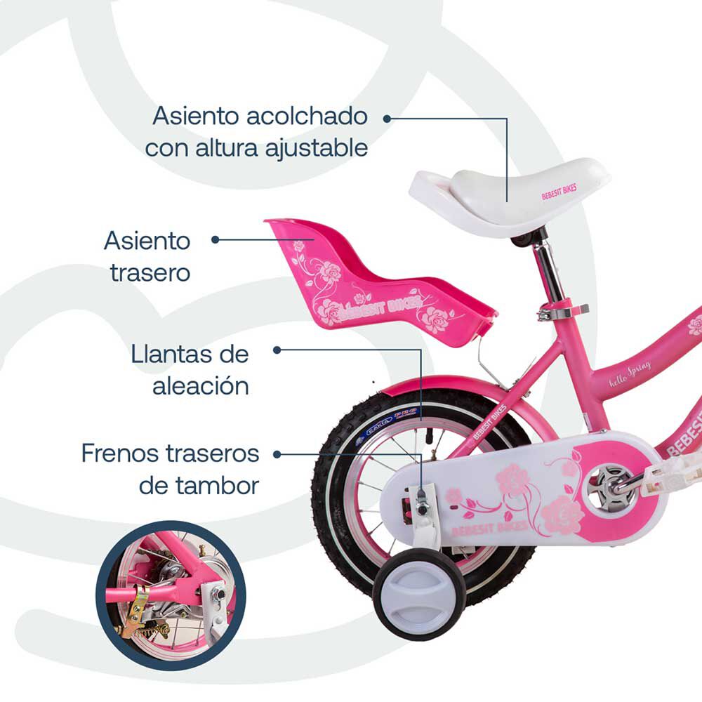 Bebesit Queen 12 Rosado, foto 4