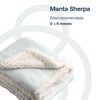 Manta Sherpa Celeste Bebesit