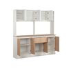 Mueble de Cocina CIC Ibiza 1 Cajón 8 Puertas Blanco Alpino