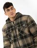 Chaqueta Peluda Tartán Hombre Icono