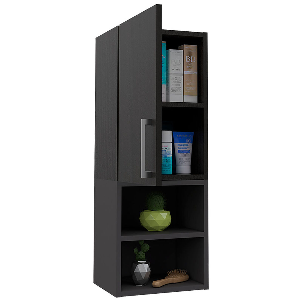 Set Muebles Ahorrador + Auxiliar + Lavamanos + Espejo Flotante