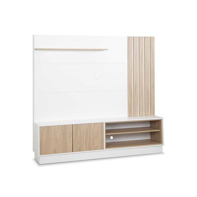 Imagen 1 del producto Centro de Entretención CIC Kahlo Hasta 65"" Blanco Olmo Alpino