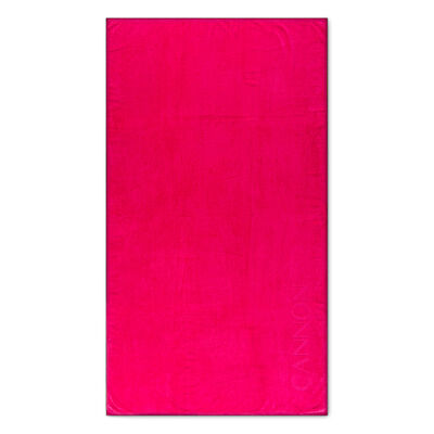 Toalla de Playa Cannon Emb Lisa Fucsia 100x180 cm