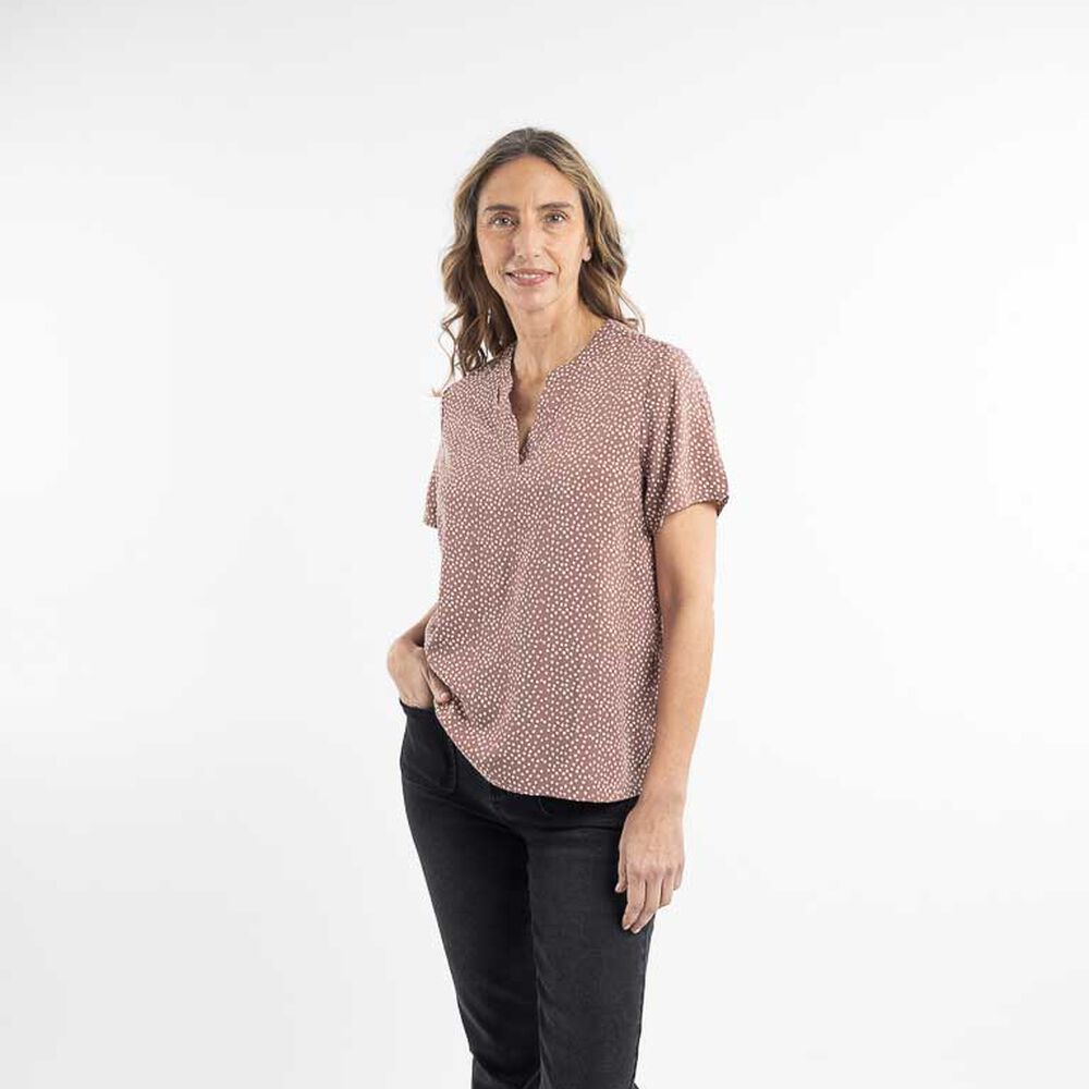 Blusa Manga Corta Mujer Portman Club