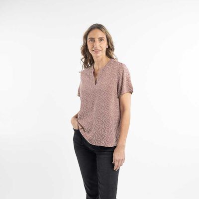 Blusa Manga Corta Mujer Portman Club