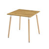 Juego de Comedor Vekkahome Praga Duna 4 Sillas Cafe