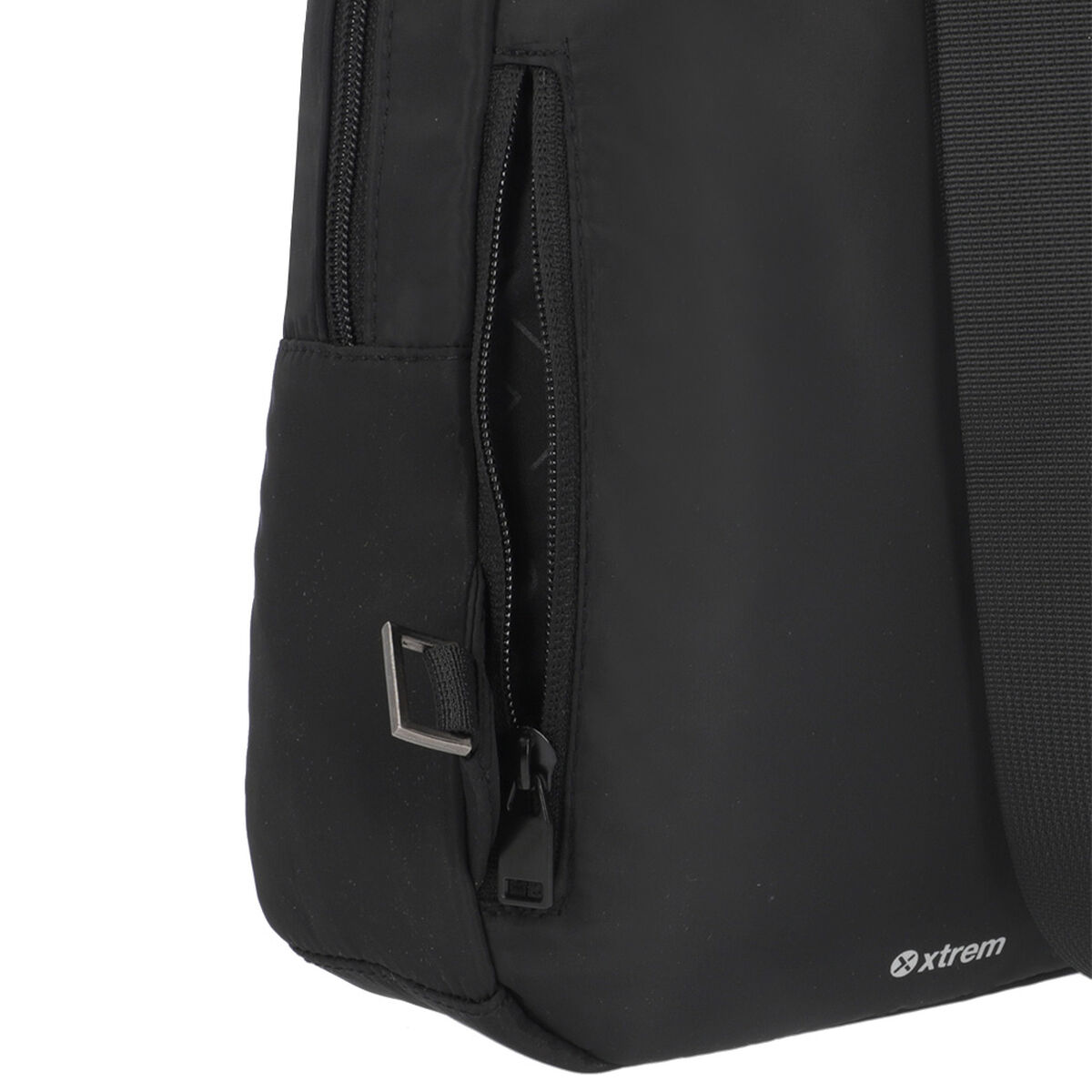 Bolso Cruzado Quebec Negro M Xtrem
