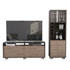 Rack TV 55 pulgadas + Bar Alto TuHome Fraktal