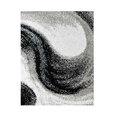 Alfombra Shaggy Idetex Geometric Blue 150 x 200 cm
