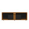 Rack TV Home Mobili Casen Hasta 70" Freijo Negro