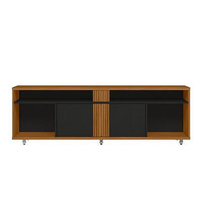 Rack TV Home Mobili Casen Hasta 70" Freijo Negro