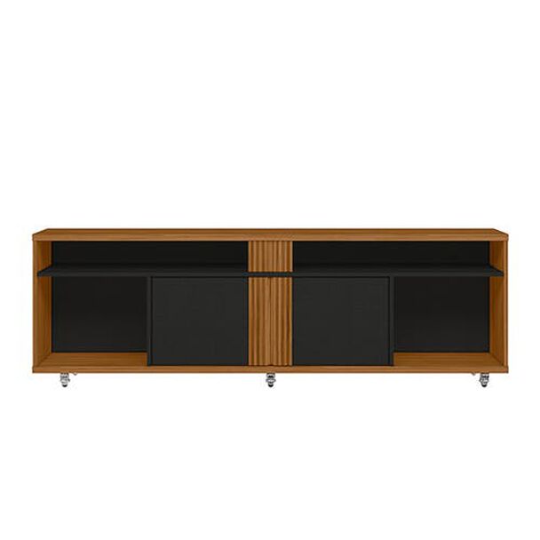 Rack TV Home Mobili Casen Hasta 70"" Freijo Negro