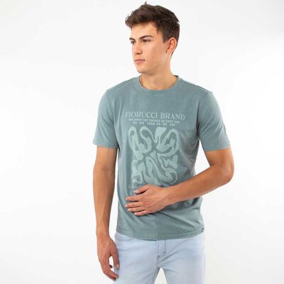 Polera Manga Corta Hombre Fiorucci