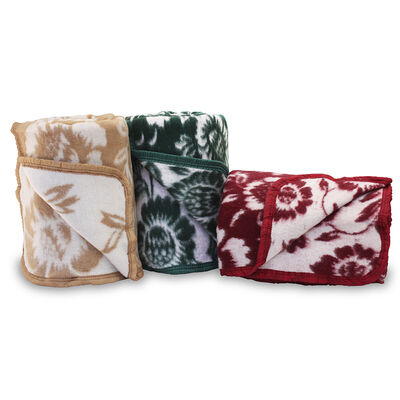 Frazada Andes 1,5 Plazas Jacquard Portillo