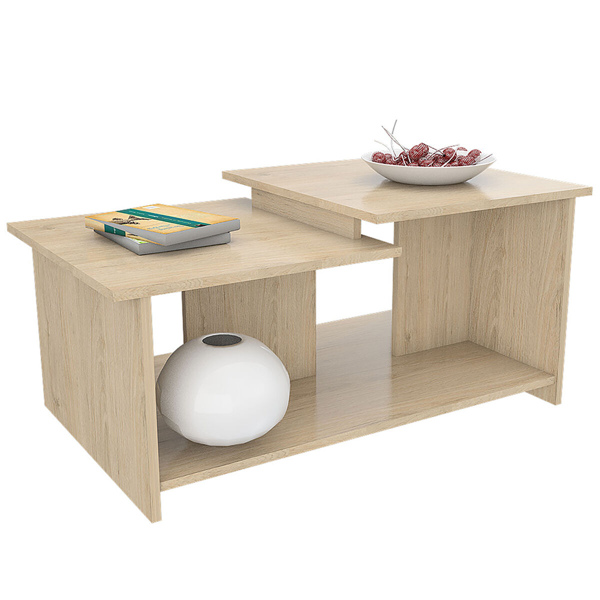 Combo Rack TV 46" + Mesa de Centro Tuhome Optimus 3
