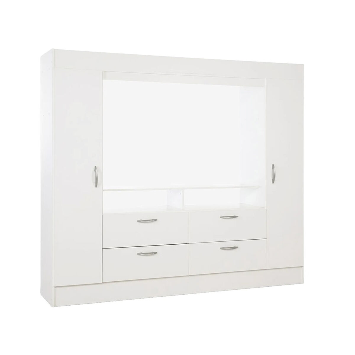 Combo Closet Backer + Escritorio CIC Blanco