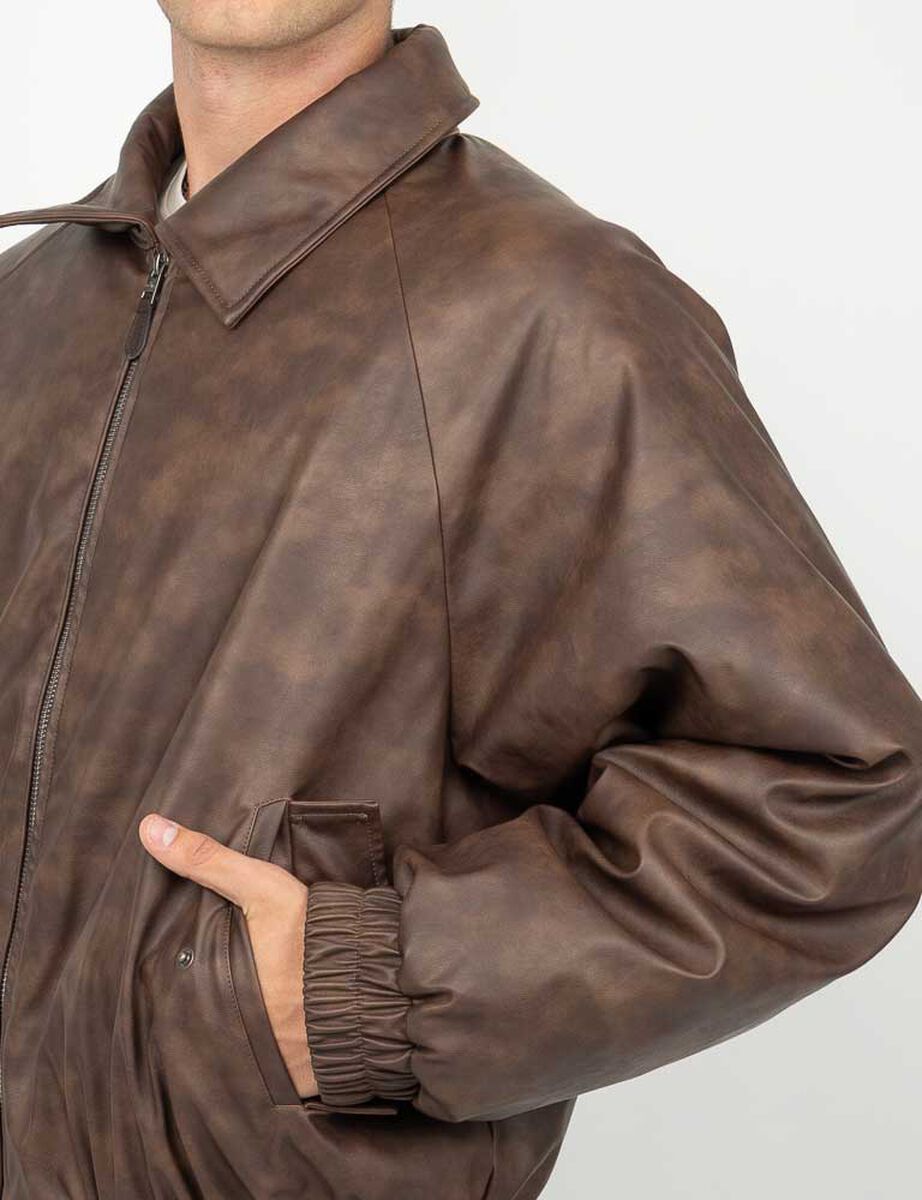 Chaqueta Ecocuero Hombre Soviet