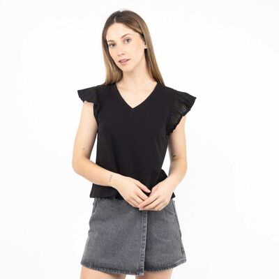 Polera Manga Corta Mujer Zibel