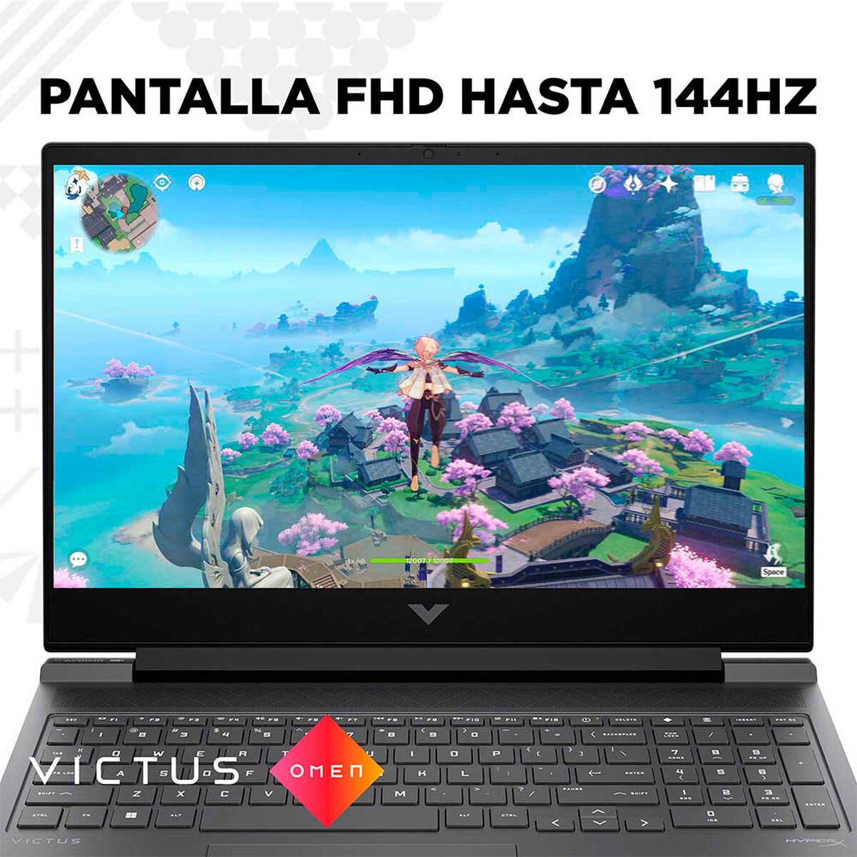 Notebook Gamer HP Victus 16-r1015la Intel Core i7 16GB 1TB SSD 16,1" NVIDIA RTX 4060